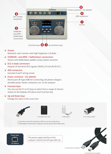 <span class=keywords><strong>Prix</strong></span> promotionnel : Analyseur de <span class=keywords><strong>défibrillateur</strong></span> Meditech Defi-sense, testeur AED <span class=keywords><strong>portable</strong></span> et simulateur ECG avec alimentation électrique, à vendre - Product Image 2