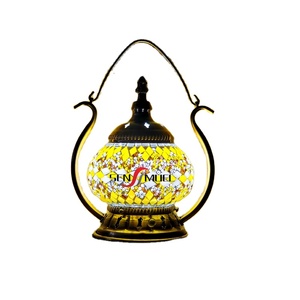 Lampada da tavolo in stile portatile con mosaico classico turco romantico in vetro colorato <span class=keywords><strong>Tiffany</strong></span> - Product Image 5