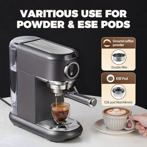 CAFELFFE 2-IN-1 <span class=keywords><strong>ESE</strong></span> Pod Café Poudre Offre Spéciale Semi-Automatique Machine Espresso pour Ménage Garage RV Utilisation Bar Expresso Électrique - Product Image 5