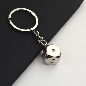 Creative Dice Metal <b>Gifts</b> Craft Keychains Portable Hanging Accessories Pendant Activities - Product Image 5