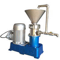 RVS PLC-gestuurde elektromotor met hoge capaciteit, split-vegetabels colloïdmolen en verplaatsbare fruitpuree-molen