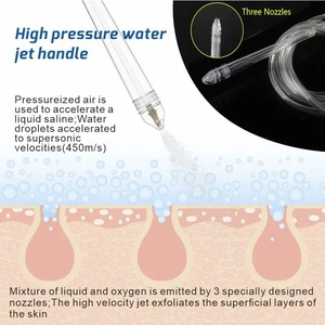 Hot Sale 5 in 1 Hydrodermabrasion Facial Machine Oxygen Jet Peel Microdermabrasion Skin Care Beauty Device Skin Analyzer - Product Image 6