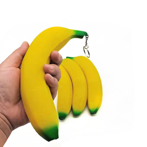 Nhà Máy OEM Custom Made Sensory Fidget Đồ Chơi PU Foam Mềm Kawaii Thơm Chậm Tăng Squishy Trái Cây Đồ Chơi Squishy Chuối - Product Image 1