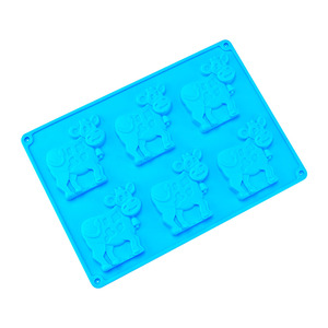 Trung Quốc bán buôn mini vui Shape Silicone xà phòng khuôn tự chế bánh công cụ - Product Image 3