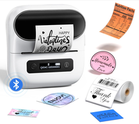 Printer Label Termal Bluetooth Portabel M220 Laris Manis 2024 untuk Android IOS