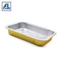 Contenants alimentaires jetables carrés en plastique PET/PP, résistants au four, avec couvercle en plastique, modèle YC184/480