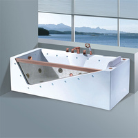 Baignoire de Foshan, Prix Abordable, Baignoire de Salle de Bain, Baignoire Acrylique, Massage SPA, Baignoire à Remous et Bulles d'Air