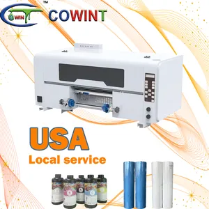 Cowint A3 pegatina 30cm laminación automática UV DTF impresora para caja de teléfono acrílico recuerdo pluma AB película A3 UV DTF impresora