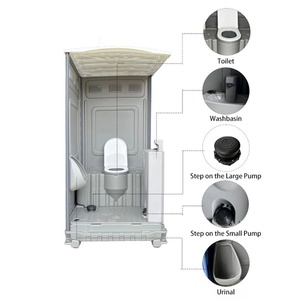 Toilettes Conteneurisées <span class=keywords><strong>de</strong></span> Luxe Portables à Montage Rapide – <span class=keywords><strong>Cabine</strong></span> Mobile <span class=keywords><strong>Pliable</strong></span> pour Chantiers Extérieurs, Hôtels et Écoles – Durables et Modernes - Product Image 3