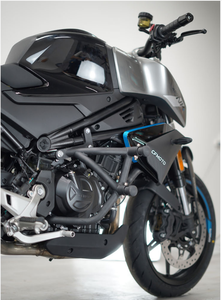 Protection de pare-chocs pour moto <span class=keywords><strong>CF</strong></span> <span class=keywords><strong>450SR</strong></span>, barre anti-chute compétitive 450NK, accessoire de modification spécial avec tête à ressort - Product Image 4