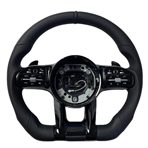 Yla chính hãng da thể thao chỉ đạo Wheel cho <span class=keywords><strong>Benz</strong></span> <span class=keywords><strong>Amg</strong></span> <span class=keywords><strong>C</strong></span> <span class=keywords><strong>Class</strong></span> <span class=keywords><strong>w204</strong></span> C63 W212 w218 w207 - Product Image 1