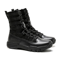 Bottes tactiques de désert à haute tige pour hommes ARTEX, en cuir et daim, camouflage, vert, pour la randonnée en plein air, l'entraînement tactique