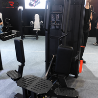 Equipo de Fitness de Alta Calidad MRD: Máquina de Abducción de Cadera con Peso, Entrenador de Glúteos y Muslos Externos - Equipo de Gimnasio Comercial