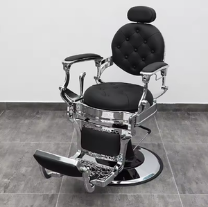 Fauteuil de barbier moderne en gros avec rotation à 360° pour salons de coiffure et salons commerciaux, fauteuil de coiffure, fauteuil de coiffure en gros - Product Image 2