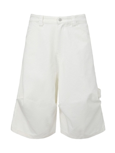 <span class=keywords><strong>Pantalon</strong></span> cargo capri court en toile de coton sergé personnalisé, style charpentier, déchiré et vieilli, type jean de <span class=keywords><strong>skate</strong></span>, short jorts - Product Image 5