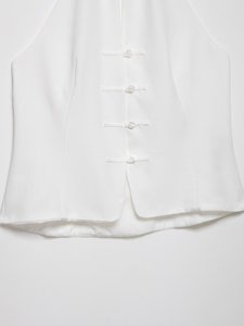 <span class=keywords><strong>Ensemble</strong></span> décontracté 2 pièces pour <span class=keywords><strong>femme</strong></span>, nouvelle collection 2026 : haut sans manches à col boutonné et mini-short <span class=keywords><strong>chic</strong></span> rétro - Product Image 5