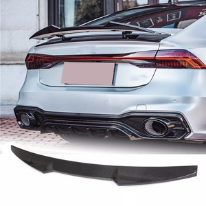 Miglior Vendita Spoiler Posteriore in Vera Fibra di Carbonio per Audi <span class=keywords><strong>A7</strong></span> C8 S7 Sedan 2019 2020 2021 2022 2023 2024 - Product Image 1