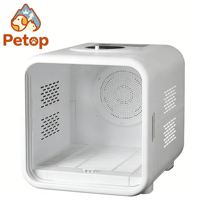 Séchoir à poils pour chat automatique Petop, température constante intelligente, ABS, ultra silencieux, grande capacité, boîte de séchage pour animaux de compagnie, toilettage