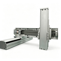 Modul Linear 3 Sumbu XYZ Berpenggerak Sekrup Bola dari Paduan Aluminium untuk Robot Kartesian pada Mesin Dispensing Otomatis