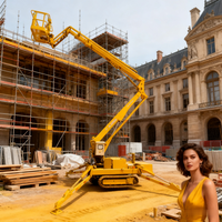 Escaliers de grenier d'intérieur d'échelle extensible d'intérieur en acier semi-automatique pour des villas Duplexes Escalier télescopique pliant invisible d'ascenseur