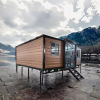 Maison Portable de Luxe 20Ft 40Ft Conteneur Extensible Préfabriqué 2 3 4 5 Chambres Hôtel Mobile Préfabriqué Casa à Vendre
