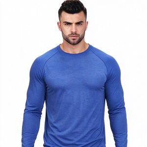 Nouveau design du fabricant : Pull tricoté à manches longues col rond pour homme – Haut de sport d'automne – T-shirt à manches longues pour homme - Product Image 6