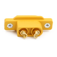 Connecteur anti-étincelles à courant élevé Amass XT90NE-M, prise rectangulaire plaquée or pour batterie ESC RC