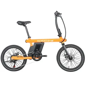 20 인치 접이식 Ebike 전자 자전거 전자 자전거 접이식 전기 자전거