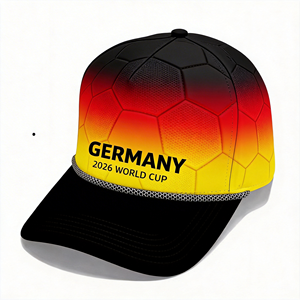 Casquette de baseball brodée personnalisée Coupe du Monde de Football 2026 pour accessoires de supporter 2026 – Vente en gros - Product Image 5