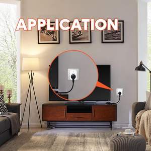 Protector contra Sobretensiones de Salida Única, 120V 15A 1800W, Mini Enchufe para Refrigerador, TV, Teléfono - Product Image 6