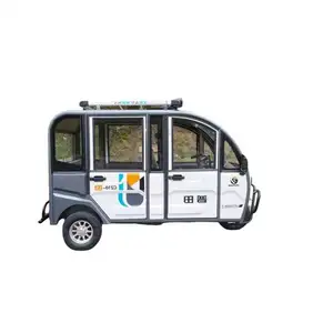 Großverkauf 2-Sitzer Elektrofahrrad Tuk Personenkraftwagen Produkt Transporttaxi Keke Motorisiertes Elektro-Dreirad