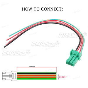 <b>12V</b> 3A DRL LED <b>Light</b> Parking Radar Battery Power Supply Steering Sheel Music <b>Switch</b> Button for Mitsubishi Outlander Triton - Product Image 5