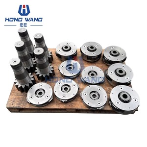 Pièces de pompe hydraulique d'excavatrice à application flexible, pièces de roulement d'orientation R220-9 R220-9S - Product Image 1