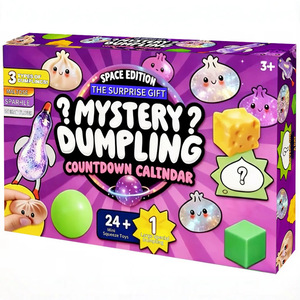 Nuevo Juguete Blandito de Simulación de Comida Baozi, Caja Sorpresa, Calendario de Adviento de Navidad, Juguete Antiestrés, Regalo <span class=keywords><strong>para</strong></span> Niños - Product Image 3