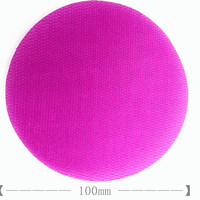 Marqueurs de points en nylon de 4 pouces Marqueurs de points de tapis de classe Bande de fixation Marqueurs de cercle à crochets et boucles