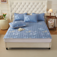 Matelas de refroidissement décoratif en latex naturel, soie glacée, vente en gros