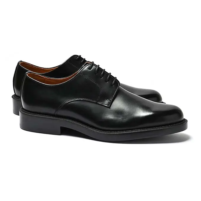 Men's fashion men british business shoes formal shoes lace up handmade genuine leather
