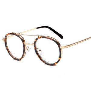 Vintage Rotonda Montature Per Occhiali Degli Uomini Delle Donne Classic Optical Occhiali Da Vista Lente Retro Occhiali Rosa Trasparente Eyewear - Product Image 5