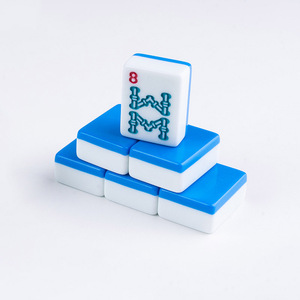 Customizable Acrylic 144-166 Tiles Modern Luxury 4-Player Eco-Friendly Automatic Poker <b>Mahjong</b> <b>Set</b> Portable 2-Layer Gambling - Product Image 4