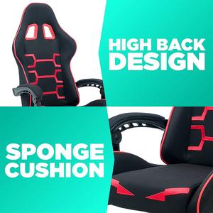 Bon marché Prix Bateau gratuit Rouge Noir <span class=keywords><strong>DX</strong></span> Racer <span class=keywords><strong>Chaise</strong></span> de jeu Accoudoir de liaison Dossier inclinable <span class=keywords><strong>Chaise</strong></span> d'ordinateur de bureau avec repose-pieds - Product Image 6