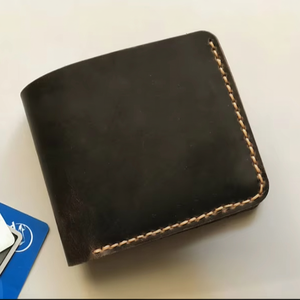 Custom Crazy Horse Leather <b>Wallet</b> Engraved <b>Card</b> With Flip Coin Pocket Gift For Him Her CHW-0077 - Product Image 1