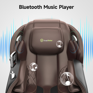 Bluetooth-Audio 3D-Schwerelosigkeits-Massagesessel mit SL-Schiene und Taillenheizung für Zuhause - Product Image 6