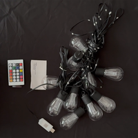 Guirlande lumineuse LED de Noël d'extérieur de haute qualité, flexible et colorée, pour intérieur et extérieur, étanche, pour arbre de Noël