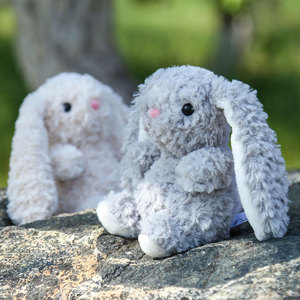Peluche Lapin à Oreilles Recourbées Transfrontalière avec Rembourrage en Coton PP, Cadeau d'Anniversaire pour Filles de 14 Ans et Plus - Product Image 3