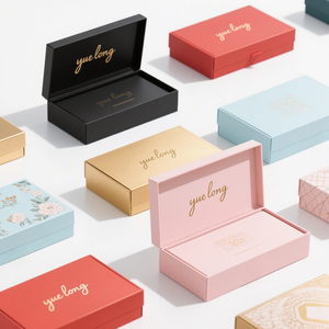 Premium Custom Rigid Gift Box Eco-Friendly Recyclable Carton <b>Packaging</b> High-End Waterproof Embossing Sponge Lining Brand 500 - Product Image 1