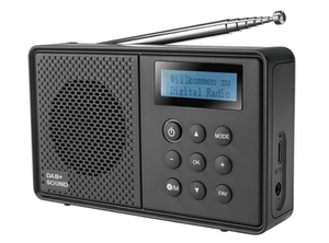 Radio FM/DAB + portable Seven Langua AUX in & <span class=keywords><strong>Blueconnect</strong></span> Fonction d'horloge Utilisation comme haut-parleur Type C <span class=keywords><strong>Batterie</strong></span> de charge - Product Image 6