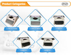 <span class=keywords><strong>Machine</strong></span> à écrire artisanale de <span class=keywords><strong>style</strong></span> vintage : un artisanat intemporel allié à une expérience d'écriture nostalgique - Product Image 4