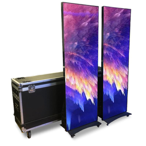 Trong nhà p1.86 P2 p2.5 LED Áp phích Màn hình hiển thị tầng thường vụ quảng cáo phương tiện truyền thông Máy nghe nhạc hiển thị di chuyển LED Áp phích màn hình - Product Image 3