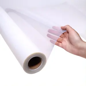 100 Micron 13 19 Inch Waterproof Inkjet Transparency Inkjet PET Film For Silk Screen Printing Milky White