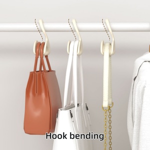 New Handbag Storage Purse Hanging Rack Holder Storage Organizer Hooks Home Organizer Rotation Closet Organizer <b>Hanger</b> - Product Image 2